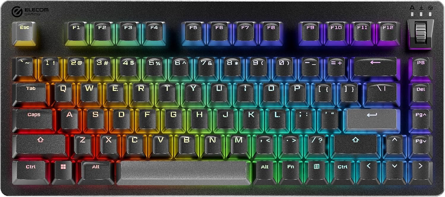 ELECOM VK720A - Rapid Trigger TKL Keyboard
