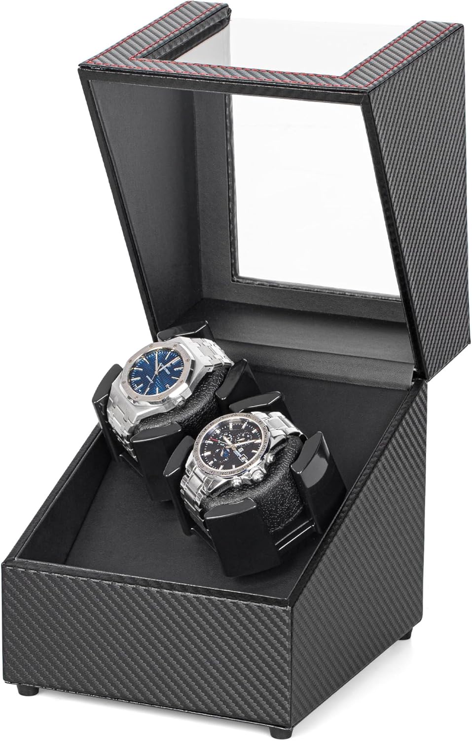 Silent Japanese Motor - LLS Black Carbon Fiber Watch Winder