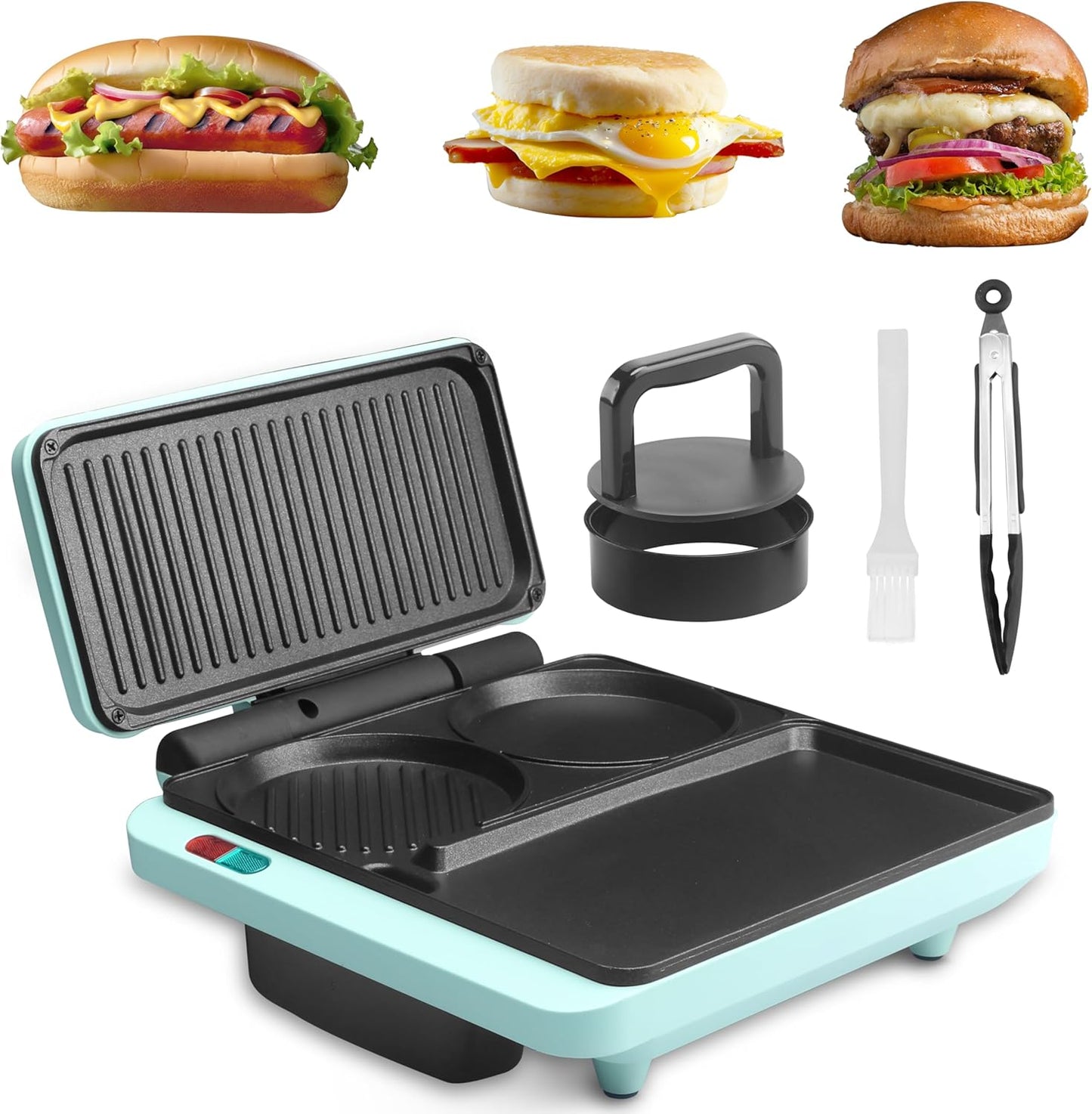 Baker's Friend 3-in-1 Breakfast Maker | Perfect Sandwiches & More!