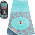 MoKo Non-Slip Yoga Towel - Quick Dry with Corner Pocket