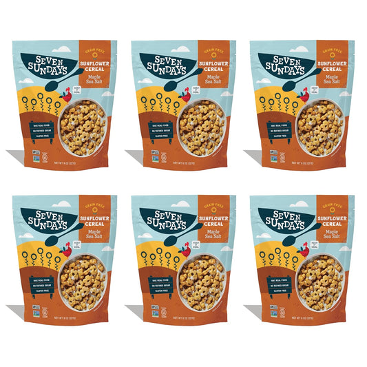 Seven Sundays Sunflower Cereal, Maple Sea Salt - Healthy Snack