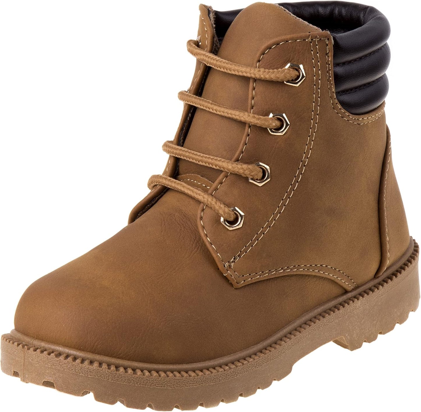 Rugged Bear Kids Hiking Outdoor Waterproof Lace-up Comfort Boots