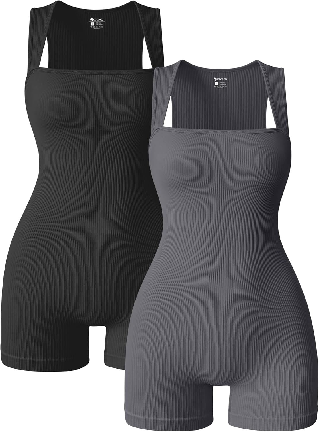 OQQ Women 2 Piece Rompers for Yoga and Summer Activities