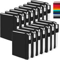 feela 15 Pack Pocket Small Notebooks Bulk - Pocket Hardcover Notepads