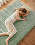 ZonLi Japanese Floor Mattress Futon Full Size - Portable 4in Comfort