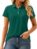 Women's Polos Golf Shirts Short Sleeve - UPF 50+ Quick Dry