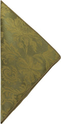 Ultimate Textile Miranda Damask Sage Cloth Napkins - Elegant Durable