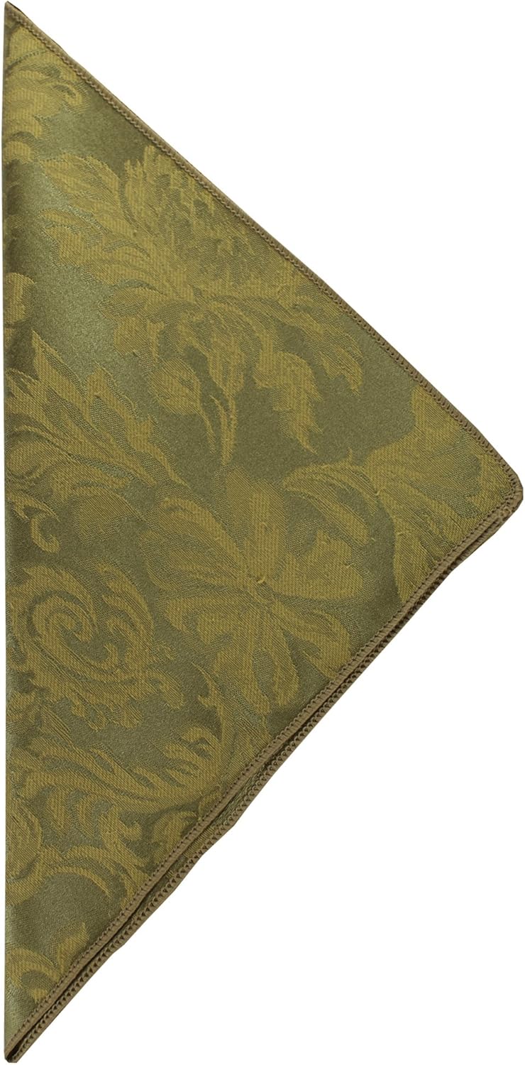 Ultimate Textile Miranda Damask Sage Cloth Napkins for Events
