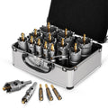 Carbide Hole Saw Kit 14 Pcs - Heavy Duty TCT Hole Cutter