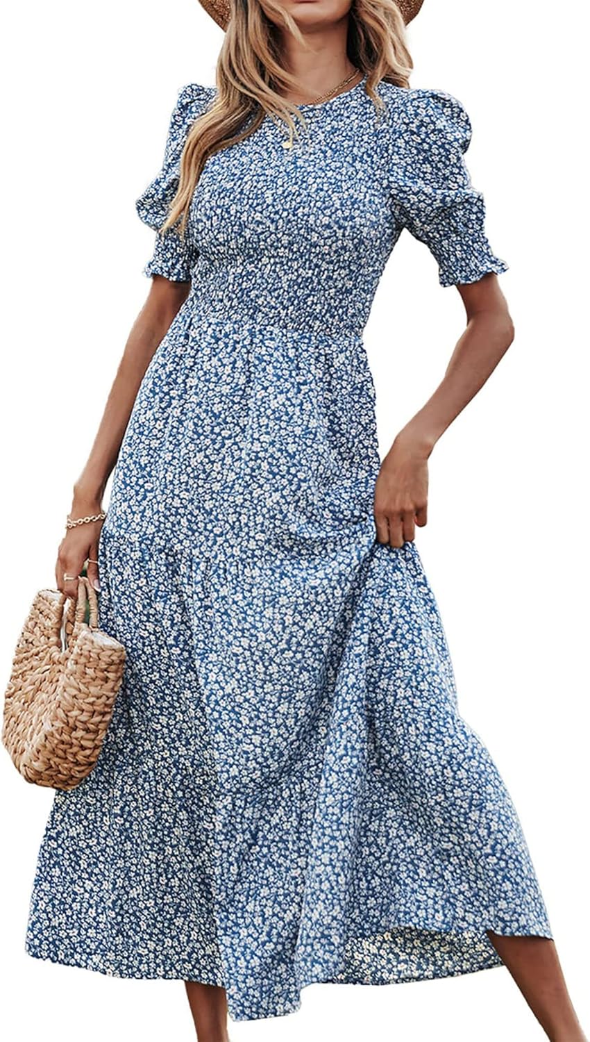 BTFBM Women Casual Summer Dresses for Spring and Beach Fun