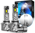 NOVSIGHT 9005 Fog Light Bulbs 48000LM 6500K - High Output Mini Size
