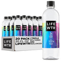 LIFEWTR Premium Purified Water with Electrolytes in 20 Fl Oz