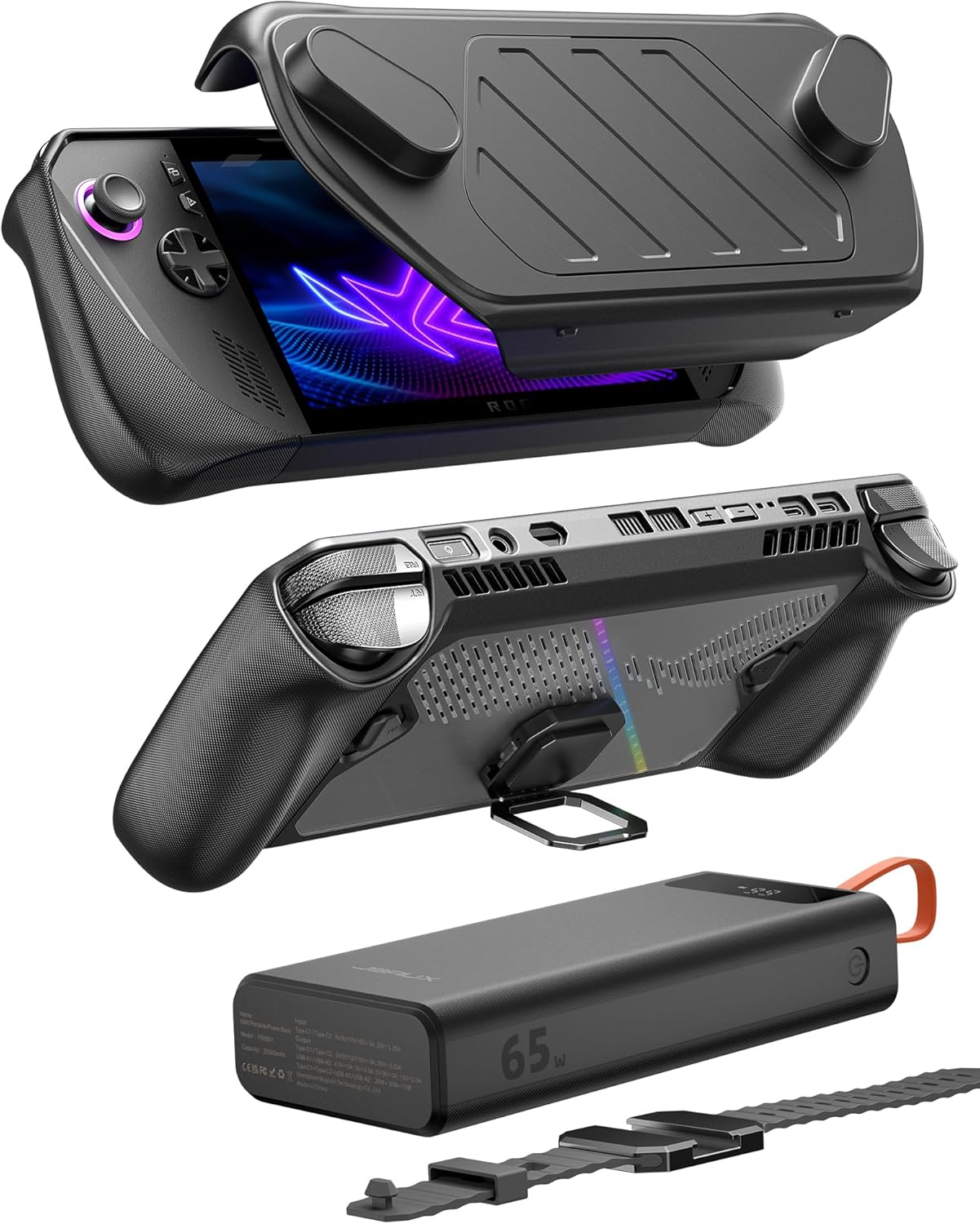 JSAUX PC0111 ModCase for ASUS ROG Ally X - Ultimate Protection