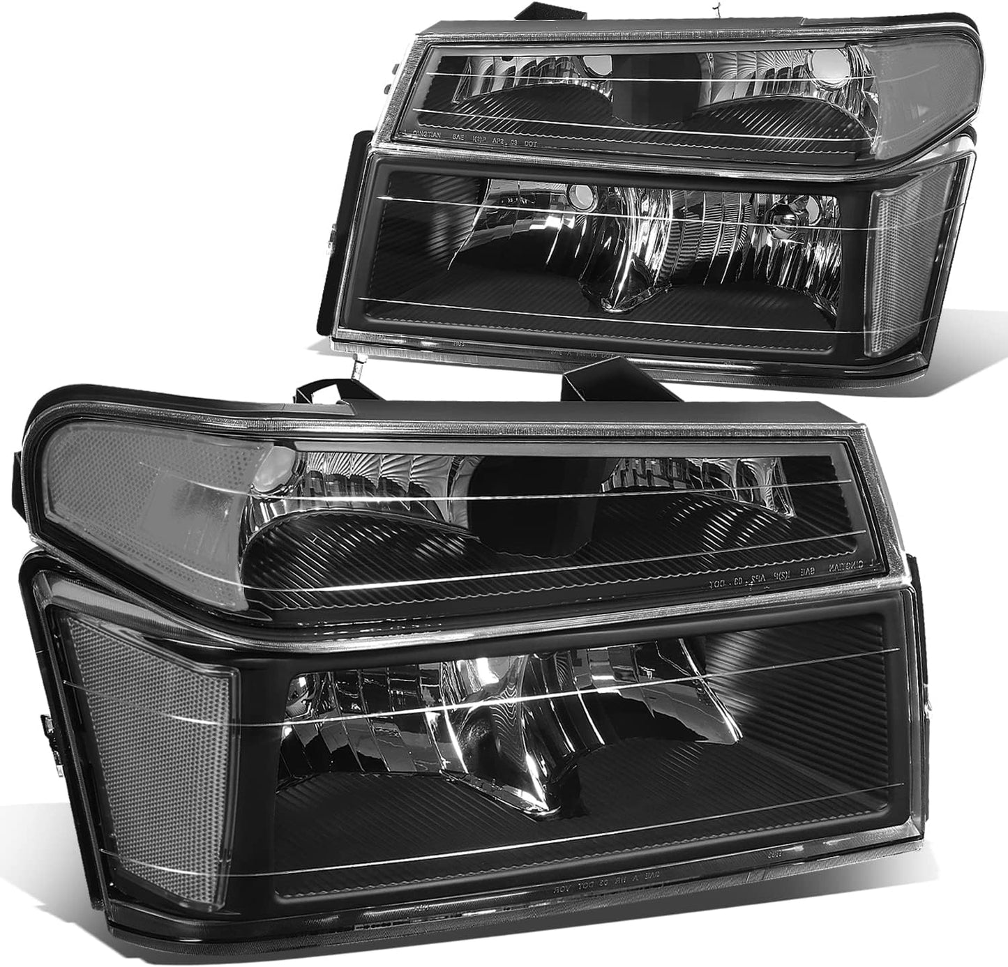 Black Housing Headlights for 04-12 Colorado Canyon Vehicles