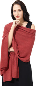 Soft Cashmere Blend Wrap for Women 87x28 in - Travel Luxury