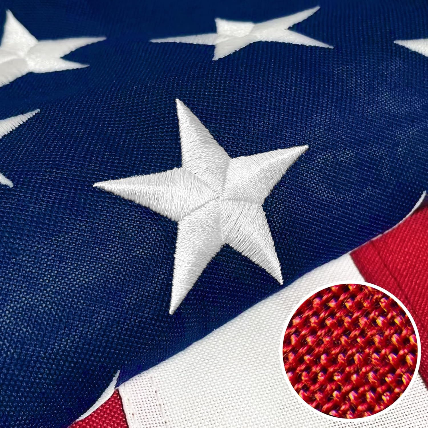 Premium 3x5 Ft American Flag 2 Pack for Outdoor Use