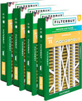 Filterbuy 20x30x5 Air Filter MERV 11 Allergen Defense - 4-Pack