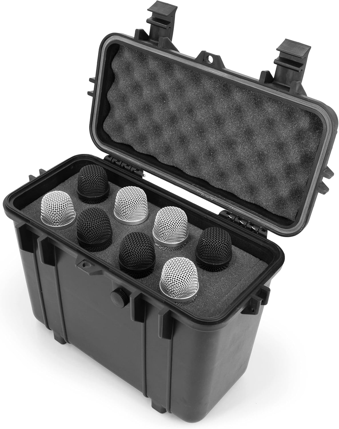 CASMATIX Microphone Hard Case for 8 Mics - Ultimate Protection