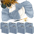 84 Packs Gauze Cheesecloth Napkins 20 x 20 in Dusty Blue - Rustic Boho