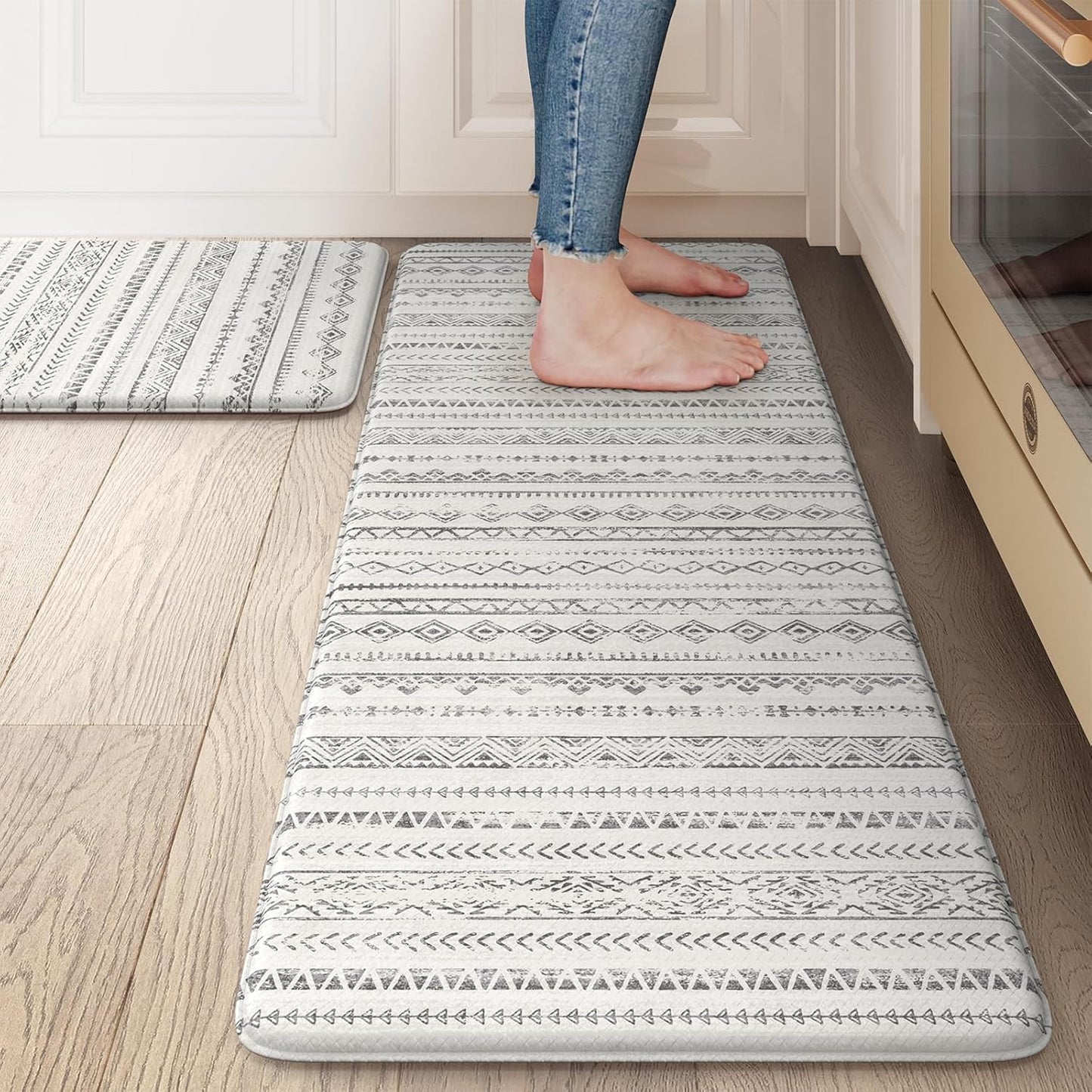 Anti Fatigue Mats for Kitchen Floor - Comfortable Cushioned Design