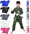 Kids Jiu Jitsu Gi Youth Preshrunk Lightweight BJJ Uniform - Best Fit