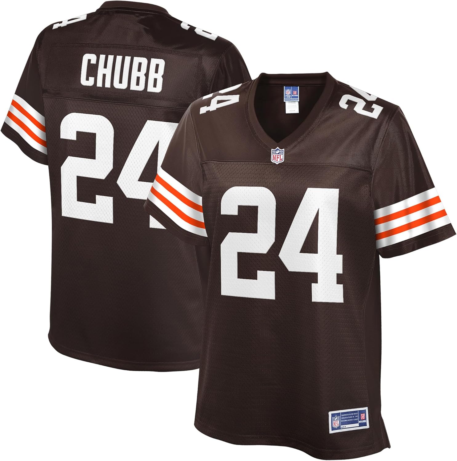 NFL PRO LINE Women's Nick Chubb Brown Cleveland Browns Jersey