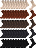 Mens 100 Pairs Moisture Wicking Ankle Socks Bulk Pack - Tarpop