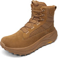 Wide Toe Box Tactical Boots - Low Drop Leather Side Zipper