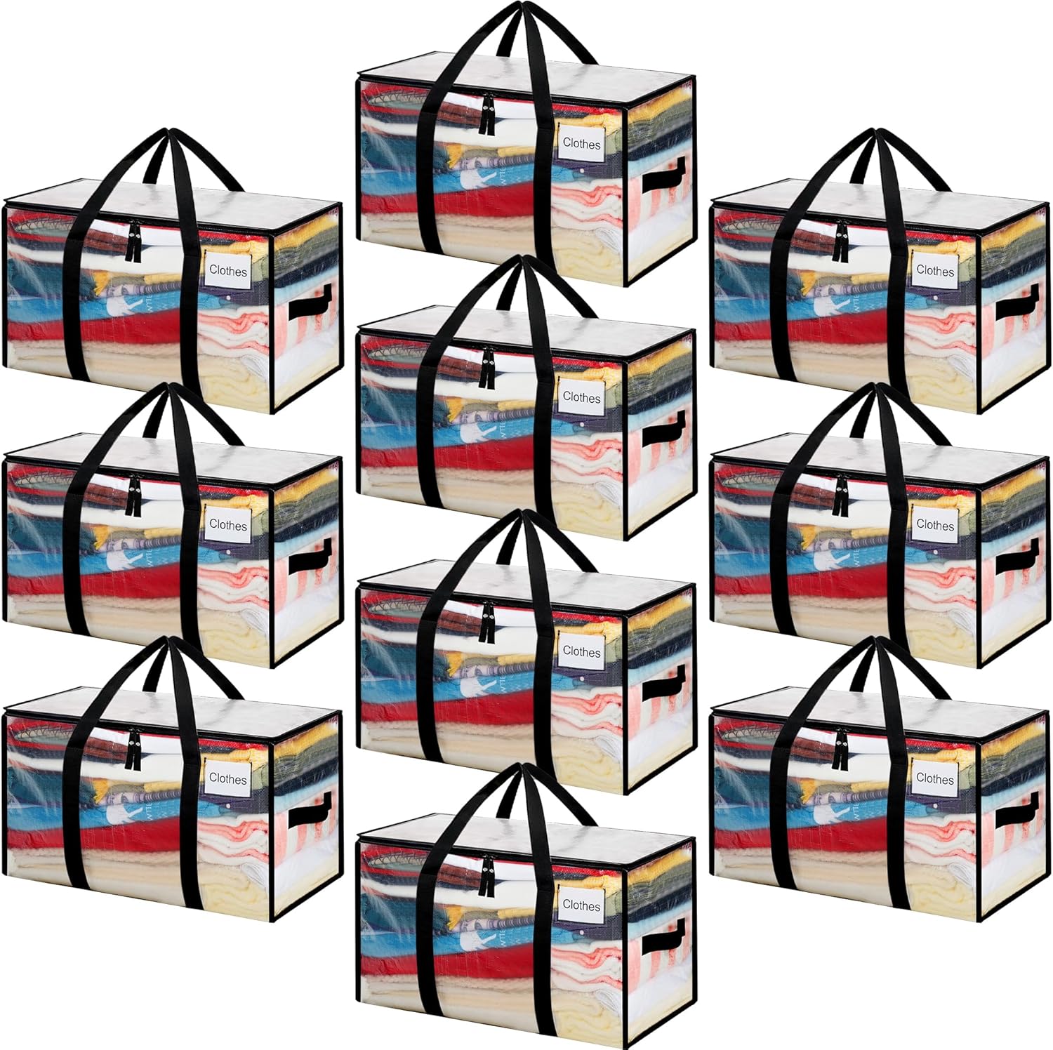 BAGAIL Heavy Duty Moving Bags for Easy Packing and Storage