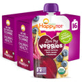 Happy Tot Organics Stage 4 Baby Food Pouches - Veggie-Forward Toddler
