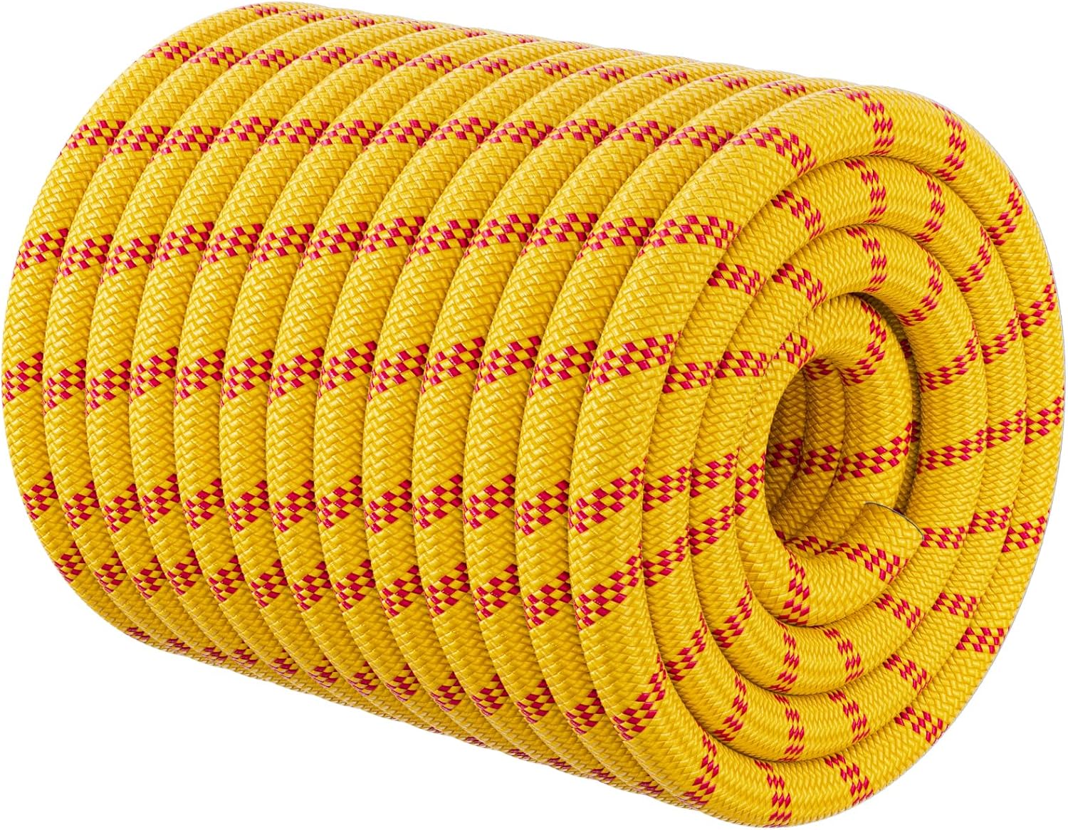 Double Braided Arborist Rigging Rope - Heavy Duty 1/2 in X 150 ft