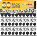60 Pack Fridge Magnet Clips for Photos and Notes - Heavy Duty