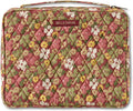 Quilted Bible Cover for Women - Large Study Bible Case, Autumn Garden