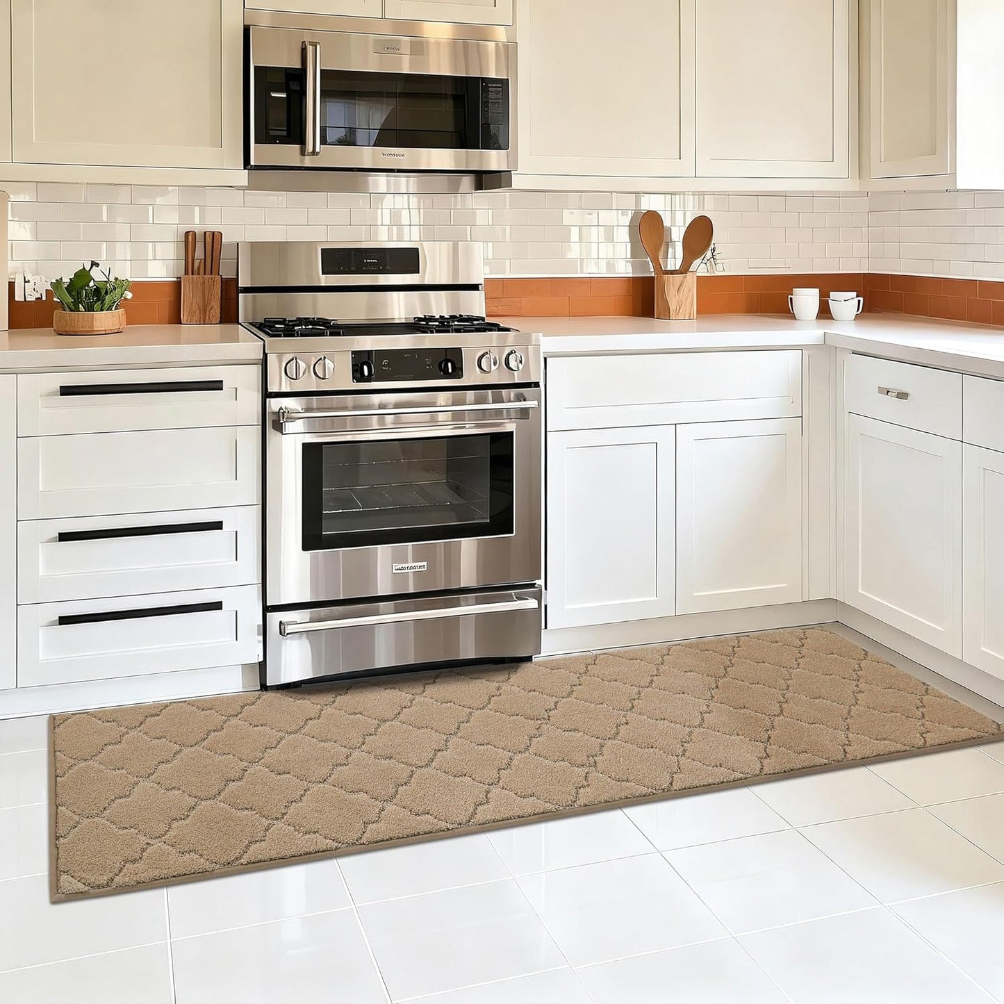 COSY HOMEER Soft Kitchen Floor Mats for Sink Super Absorbent