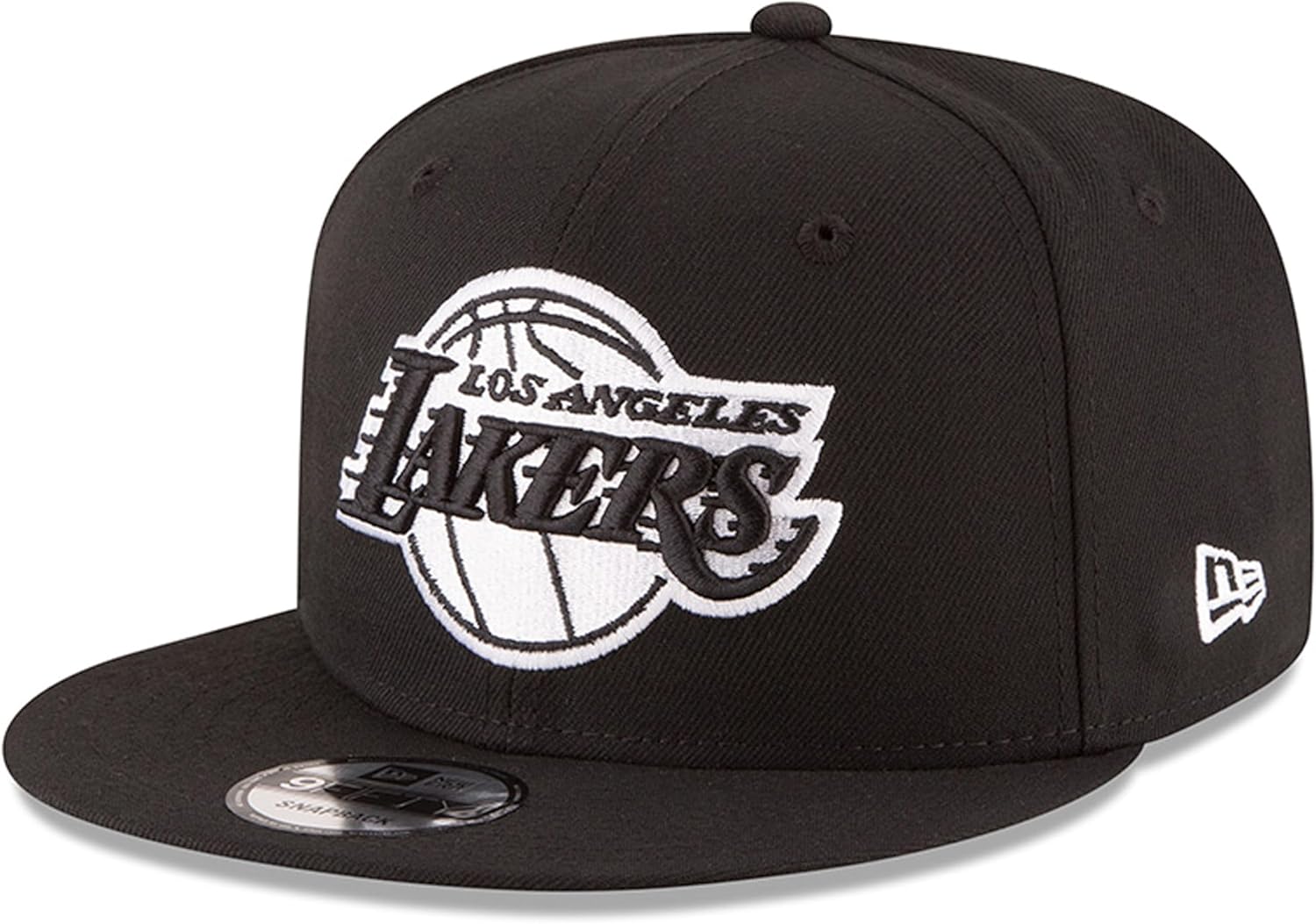 New Era NBA 9FIFTY Black White Adjustable Snapback Hat Review