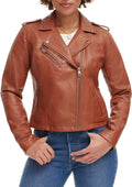 Levi's womens The Classic Faux Leather Moto Jacket (Regular & Plus)
