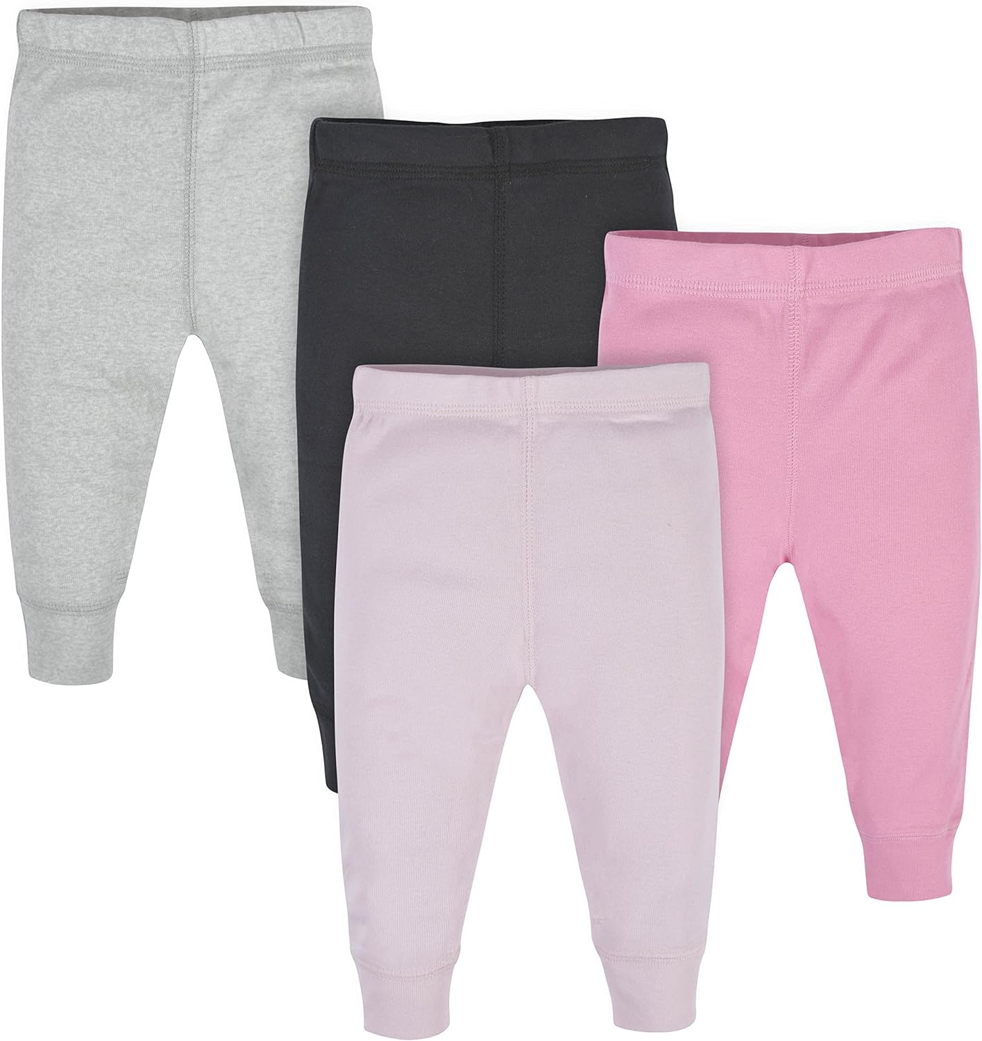 Gerber Baby Girls' Comfy Active Pants - Multipack