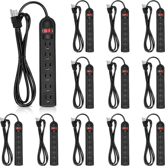 Stay Protected: 12 Pack Surge Protector Power Strip