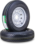 ROCKMAN Trailer Tire Wheel Assembly ST175/80R13 for Safe Hauling
