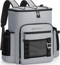 Large 52-Can Waterproof Insulated Cooler Backpack - 8Gal Capacity