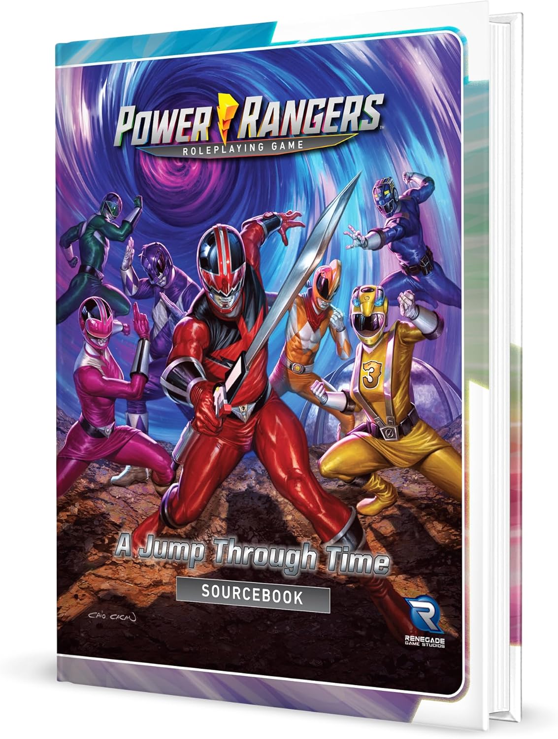 Power Rangers Time Travel Sourcebook, Play as Quantum Rangers!