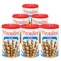 Pirouline Vanilla Rolled Wafers Tin 14.1oz 6 Pack - Crisp Creme Snack