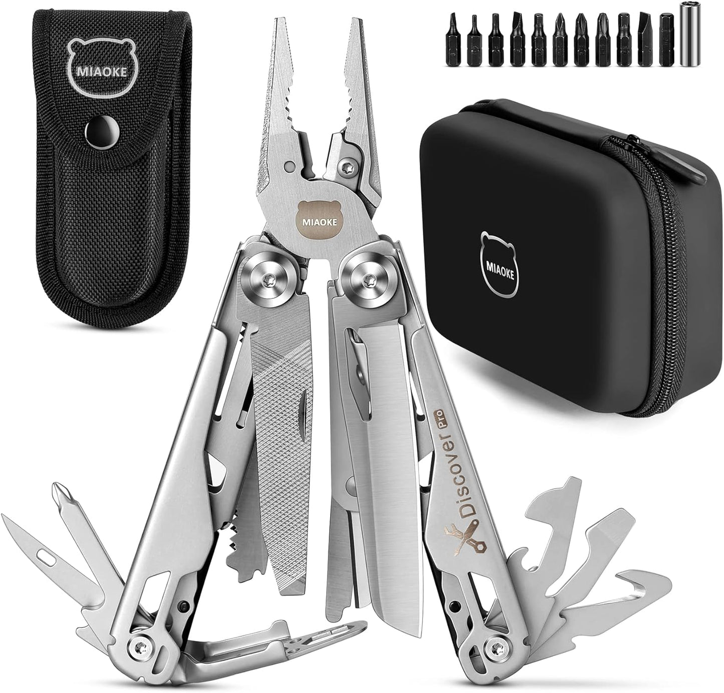 MIAOKE 23-in-1 Multitool: Ultimate Gift for Him