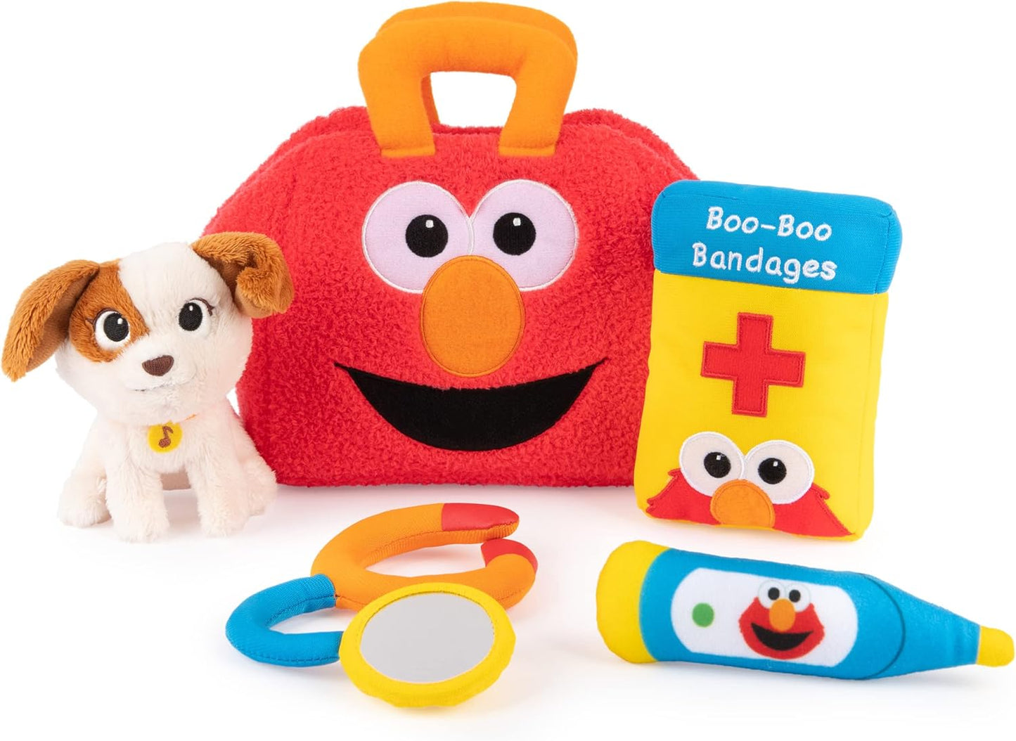 GUND Sesame Street Elmo & Tango Checkup Playset for Kids