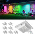 Color Changing Solar Gutter Lights Outdoor - Clip On LED Gutter Lights
