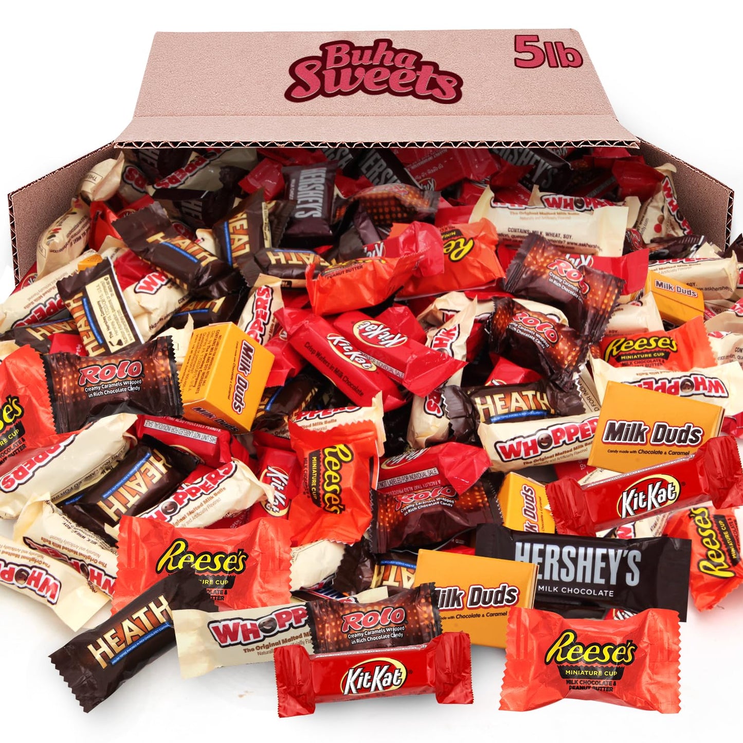 Chocolate Candy Variety Pack - 5lb Bulk Assorted Treats