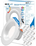 NICOR Recessed Ceiling LED Downlight - Selectable CCT, Dimmable