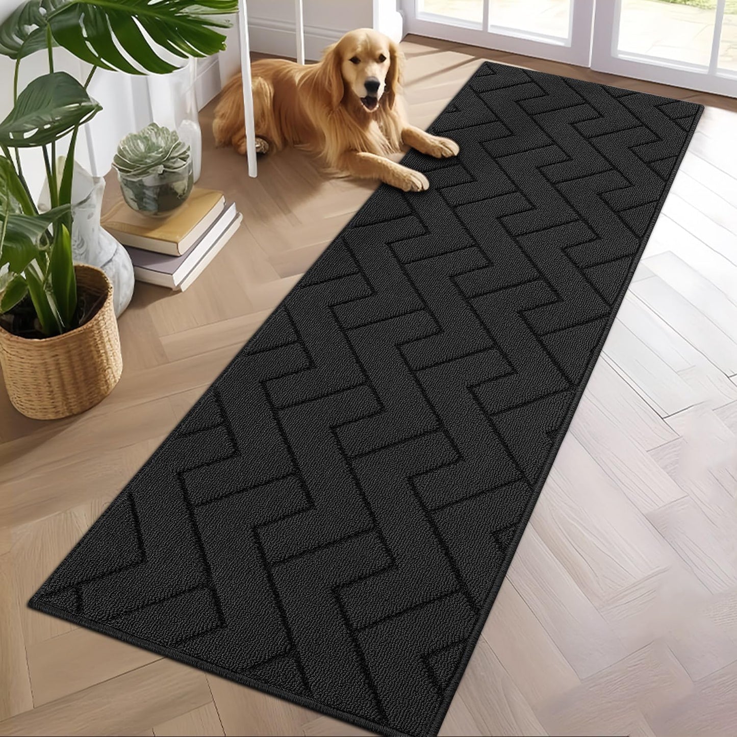 Super Absorbent Kitchen Rugs and Mats Set for Home Use