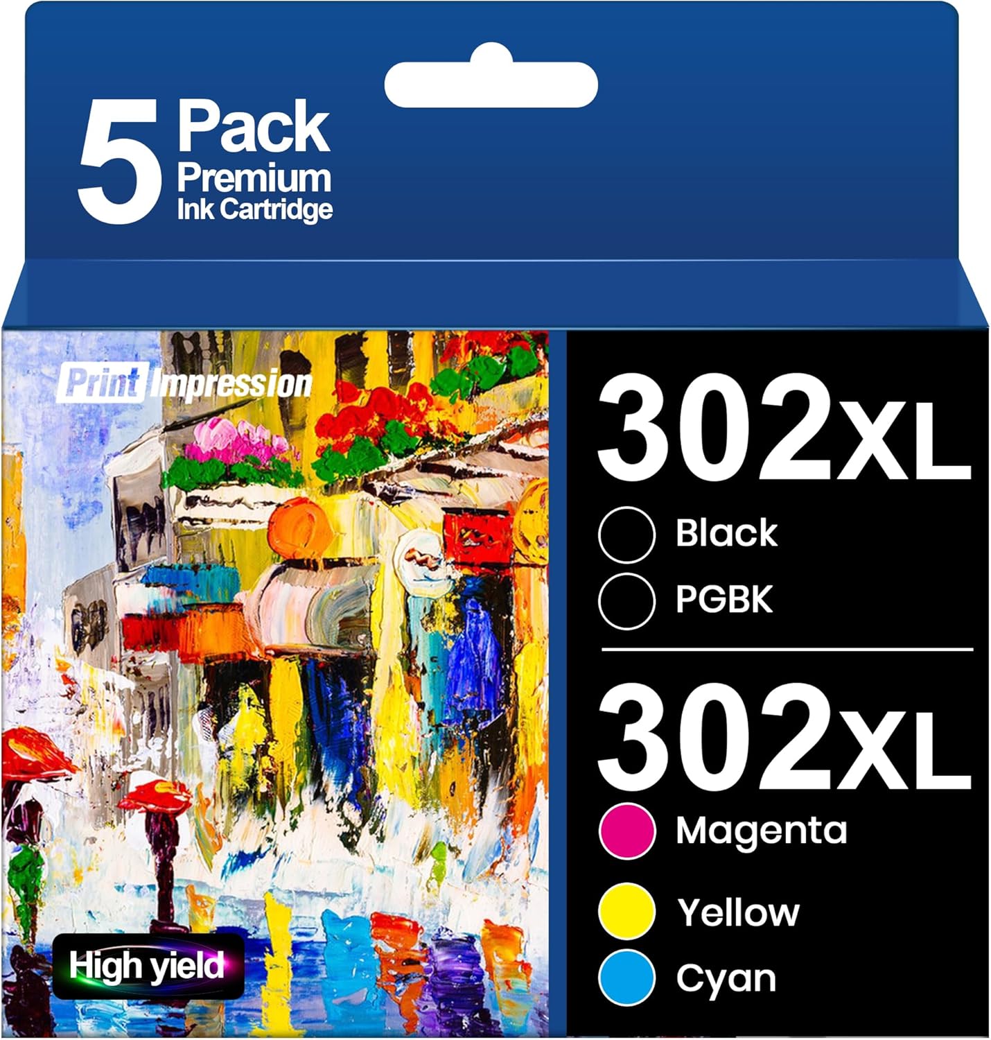 PrintImpression: High-Yield Epson 302XL Ink Set
