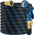 Garden Hose 100 ft Heavy Duty Water Hose - Kink-Free, Flexible